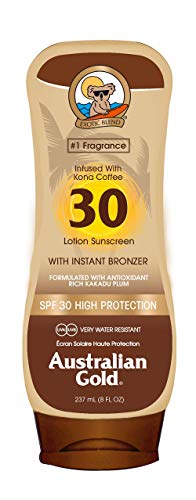 australian gold spf 30 crema upside-down + bronzer 237 ml