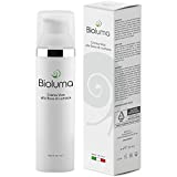 Bioluma Bava di Lumaca Crema Viso 75ml Idratante Nutriente Antiage con Acido Ialuronico Collagene Vitamine Pelle Secca Grassa Normale Mista Coadiuvante Trattamento Antirughe Uomo Donna Made in Italy