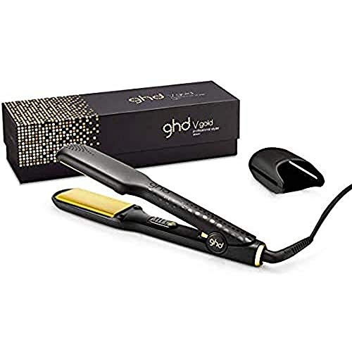 GHD V Gold Max Piastra Capelli, Nero